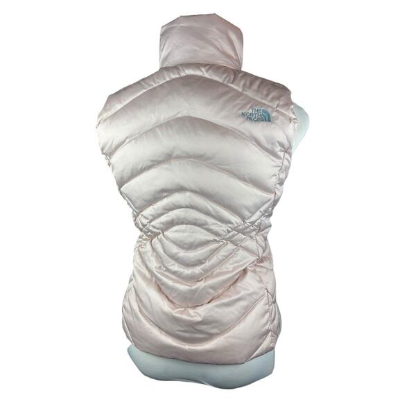 NWT The North Face Aconcagua Vest Purdy Pink Goose Down Full Zip Women's Medium - Picture 13 of 16